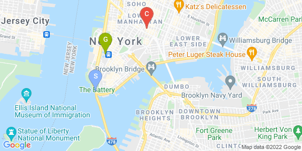Map of locations